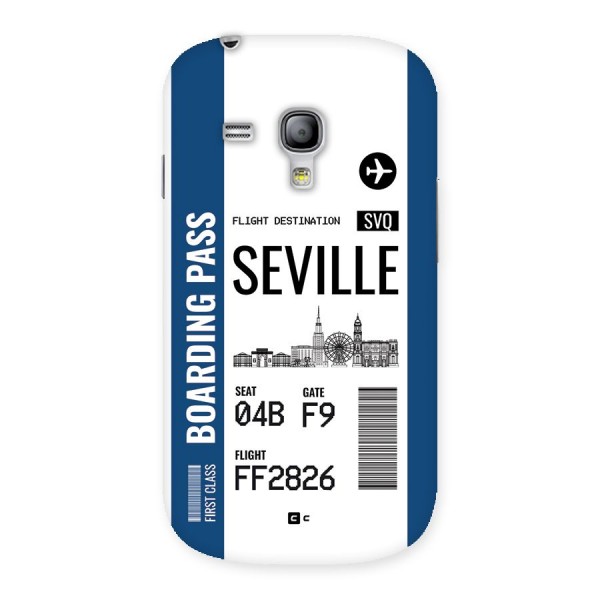 Seville Boarding Pass Back Case for Galaxy S3 Mini