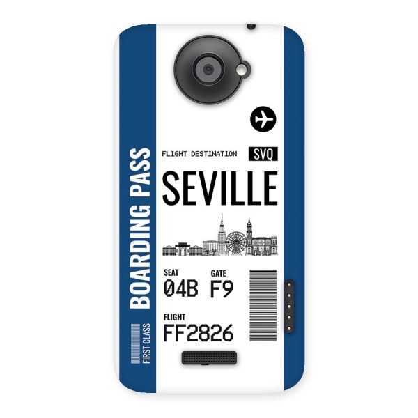 Seville Boarding Pass Back Case for One X
