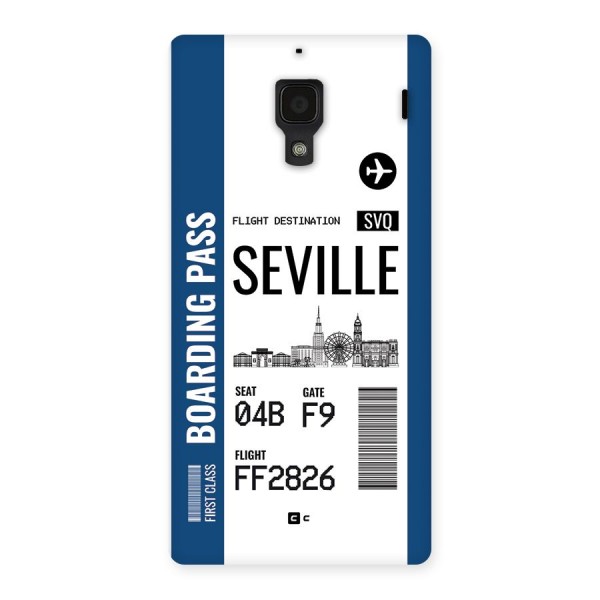 Seville Boarding Pass Back Case for Redmi 1s