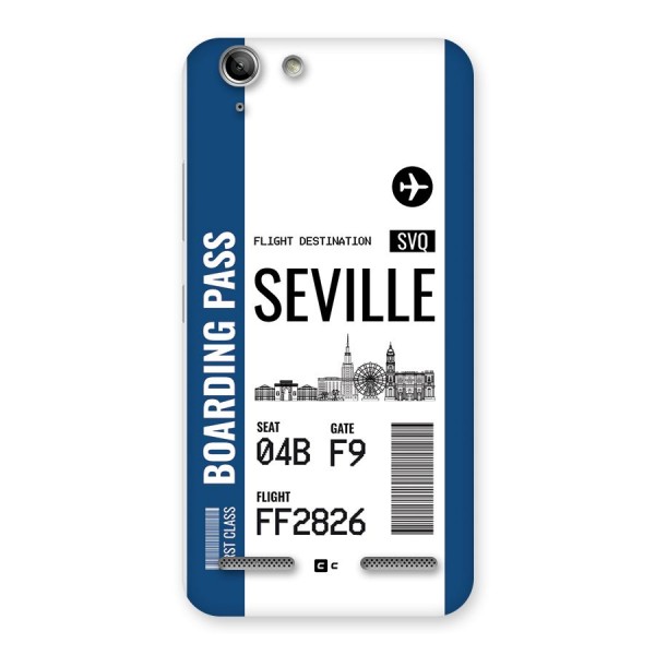 Seville Boarding Pass Back Case for Vibe K5 Plus