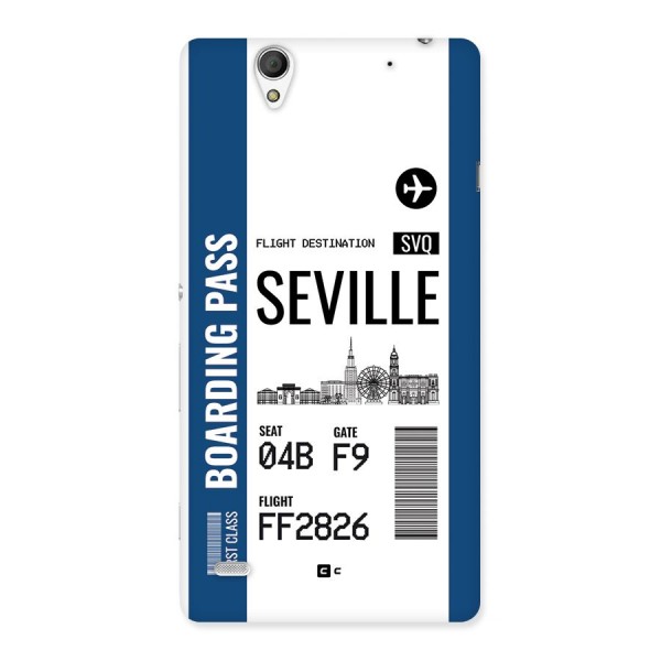 Seville Boarding Pass Back Case for Xperia C4