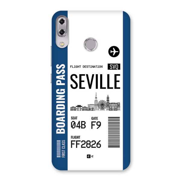 Seville Boarding Pass Back Case for Zenfone 5Z