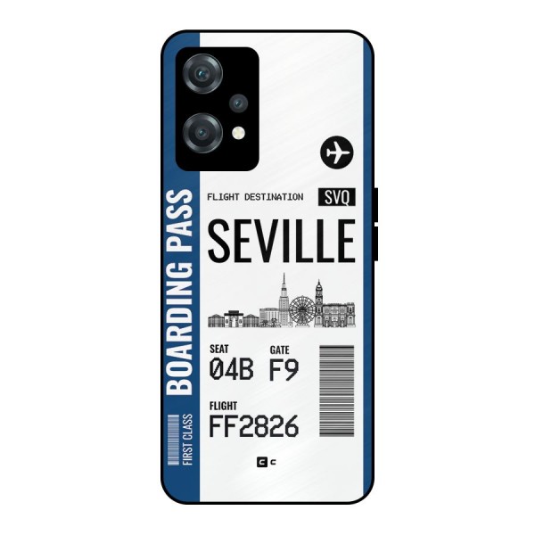 Seville Boarding Pass Metal Back Case for OnePlus Nord CE 2 Lite 5G