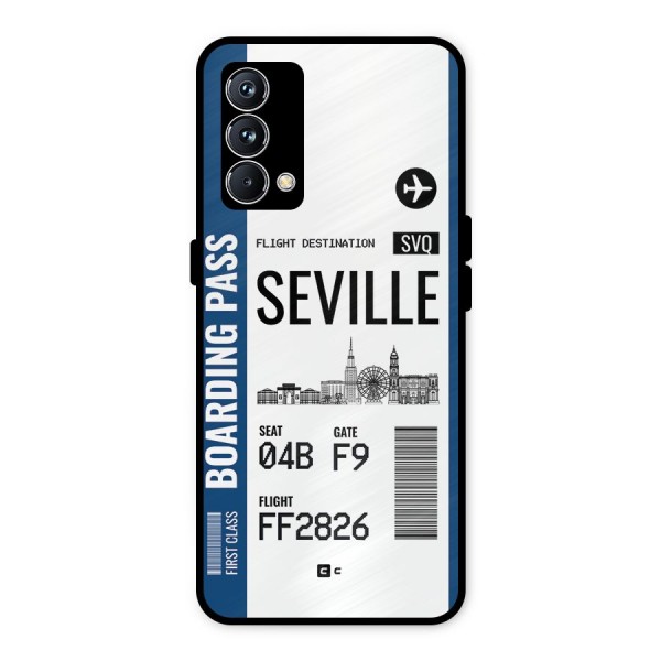 Seville Boarding Pass Metal Back Case for Realme GT Master Edition