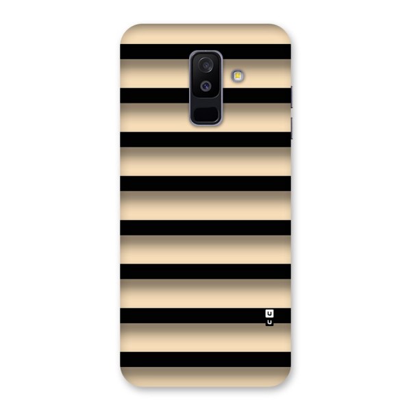 Shadow Stripes Back Case for Galaxy A6 Plus