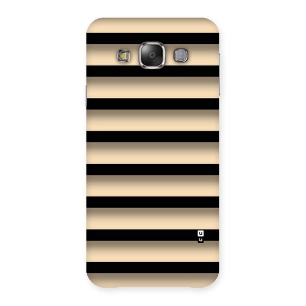 Shadow Stripes Back Case for Galaxy E7