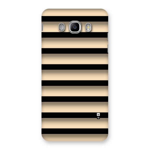 Shadow Stripes Back Case for Galaxy J5 2016