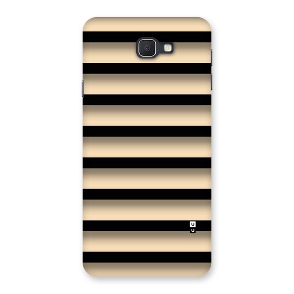 Shadow Stripes Back Case for Galaxy On7 2016