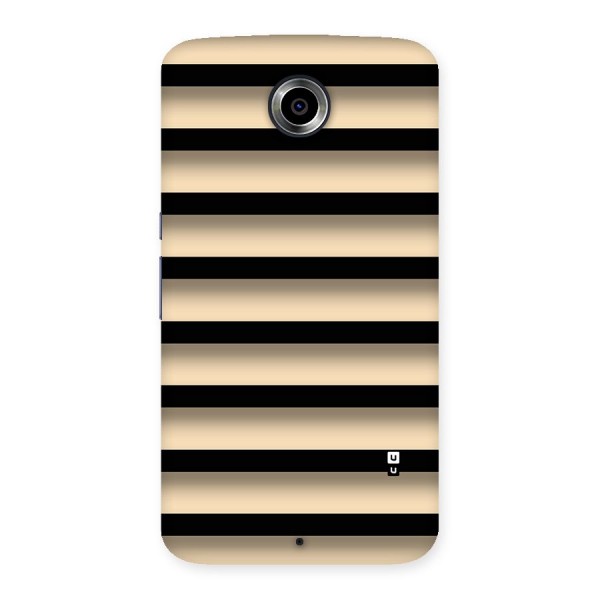 Shadow Stripes Back Case for Google Nexus 6