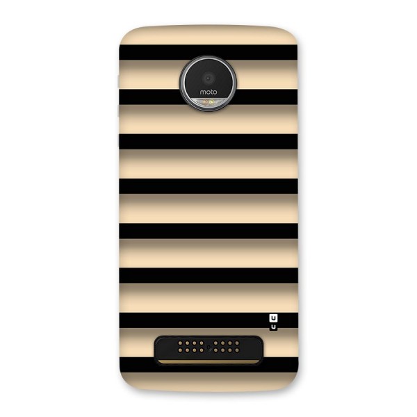 Shadow Stripes Back Case for Moto Z Play