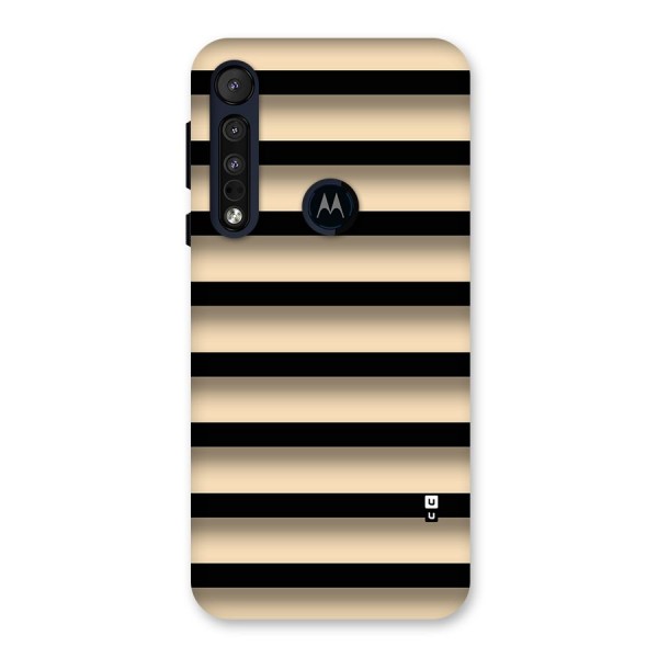 Shadow Stripes Back Case for Motorola One Macro