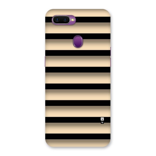 Shadow Stripes Back Case for Oppo F9
