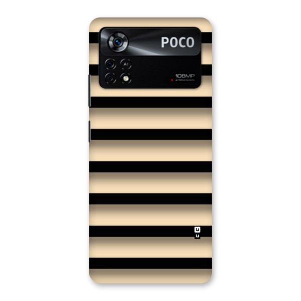 Shadow Stripes Back Case for Poco X4 Pro 5G