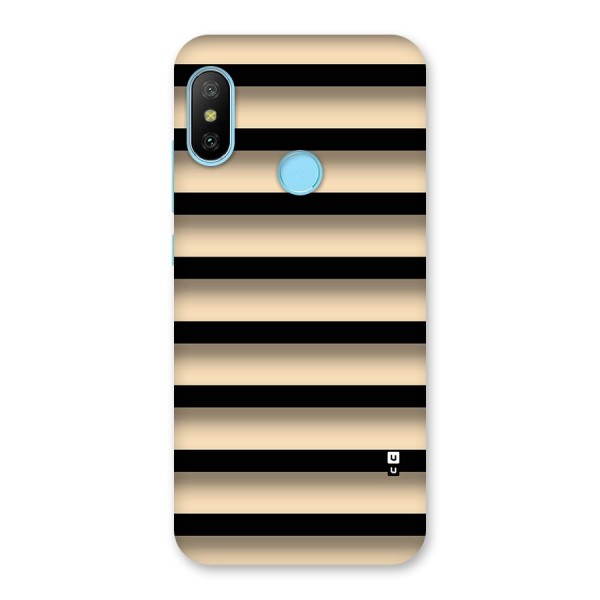 Shadow Stripes Back Case for Redmi 6 Pro
