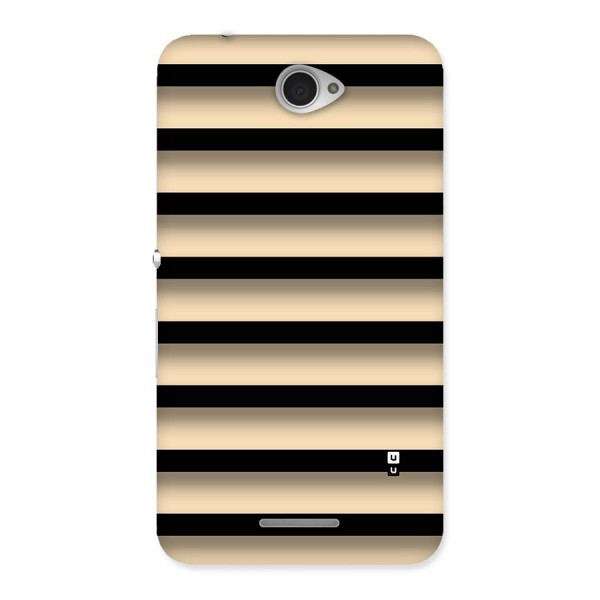 Shadow Stripes Back Case for Xperia E4