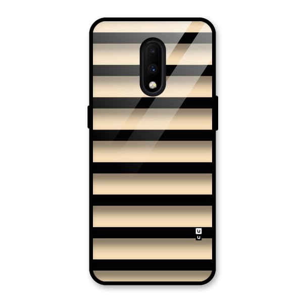Shadow Stripes Glass Back Case for OnePlus 7