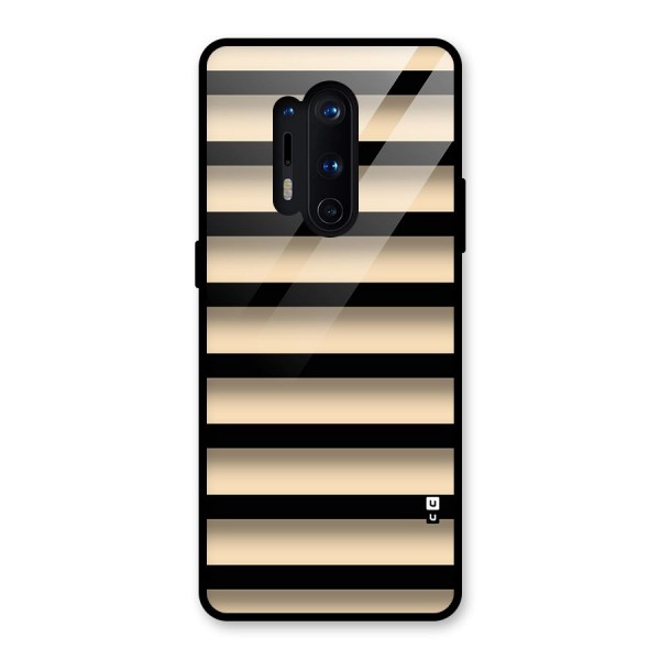 Shadow Stripes Glass Back Case for OnePlus 8 Pro