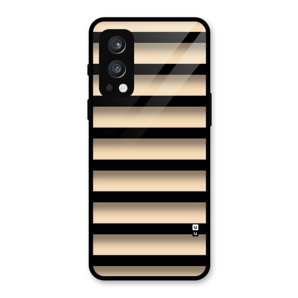 Shadow Stripes Glass Back Case for OnePlus Nord 2 5G
