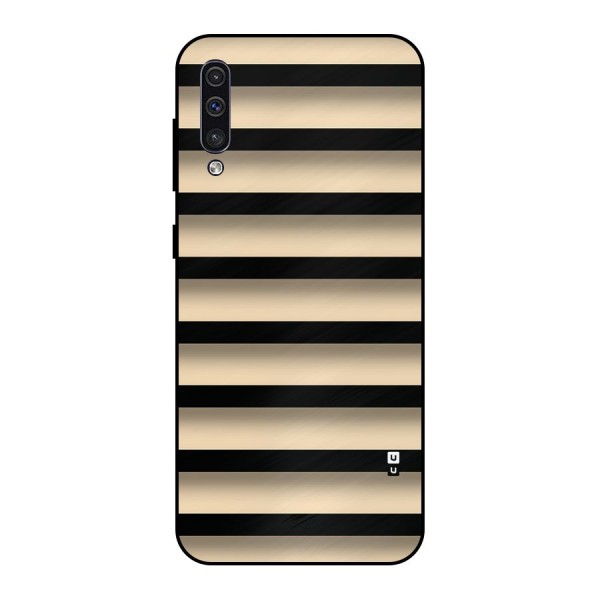 Shadow Stripes Metal Back Case for Galaxy A30s