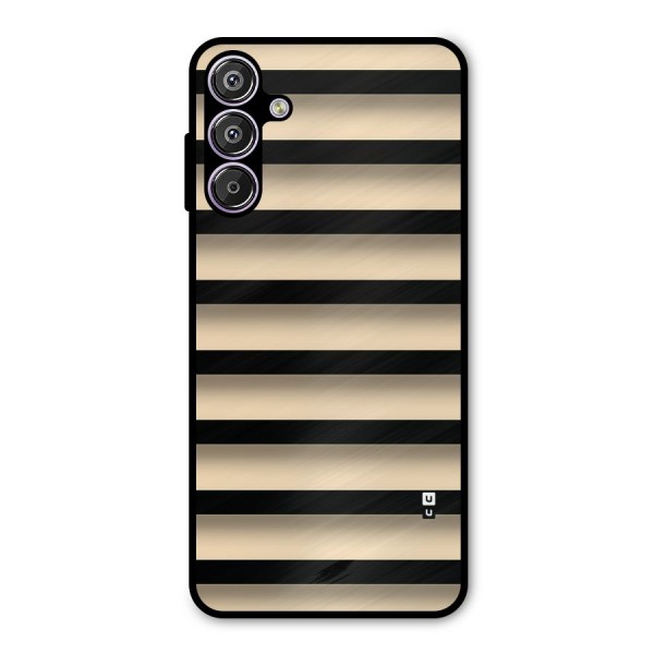 Shadow Stripes Metal Back Case for Galaxy F15