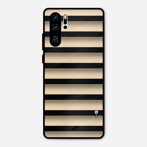 Shadow Stripes Metal Back Case for Huawei P30 Pro