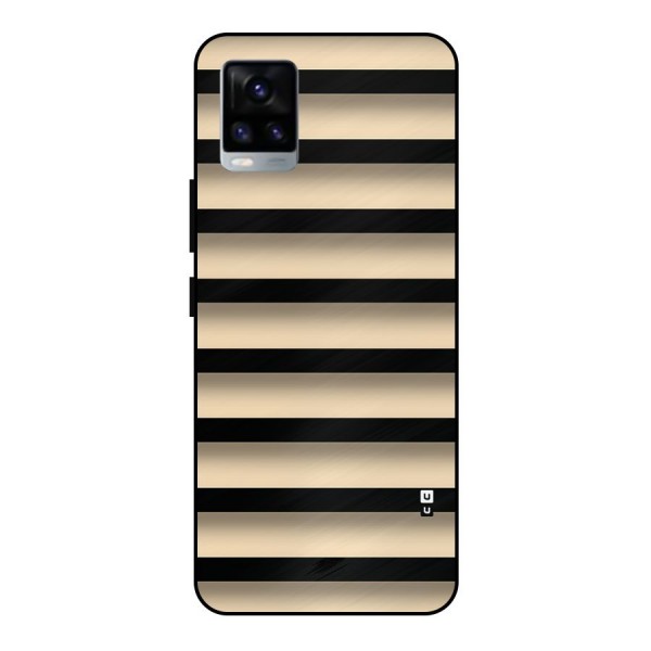 Shadow Stripes Metal Back Case for Vivo V20