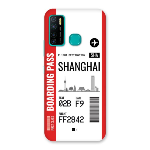 Shanghai Boarding Pass Back Case for Infinix Hot 9 Pro
