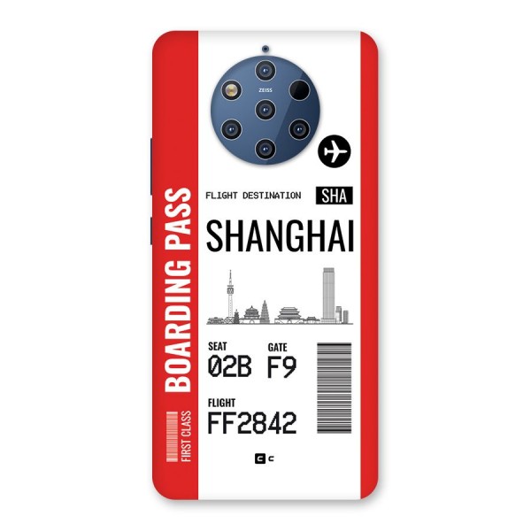 Shanghai Boarding Pass Back Case for Nokia 9 PureView