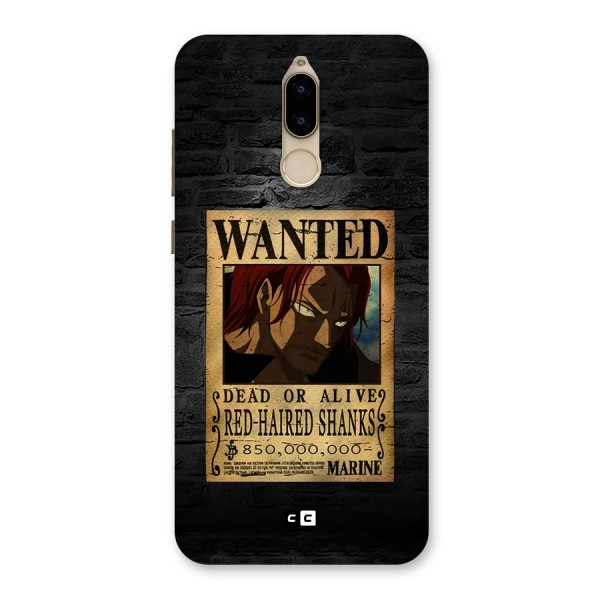 Shanks Wanted Back Case for Honor 9i