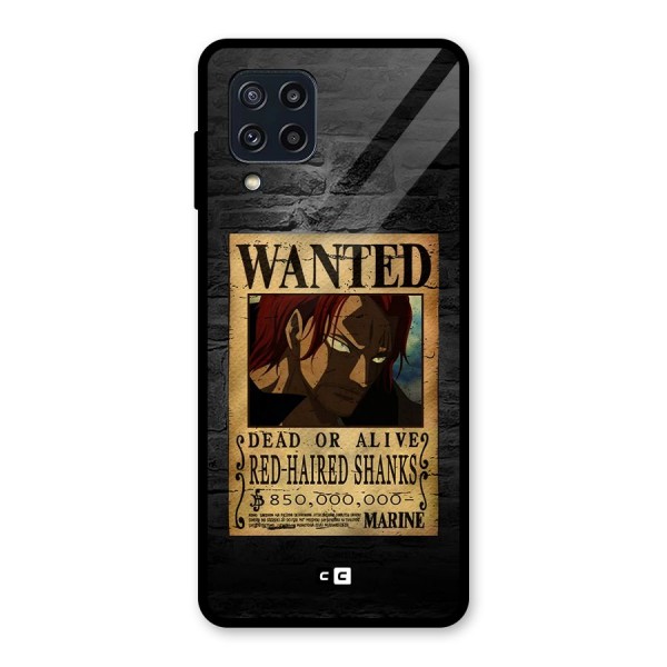 Shanks Wanted Glass Back Case for Galaxy M32