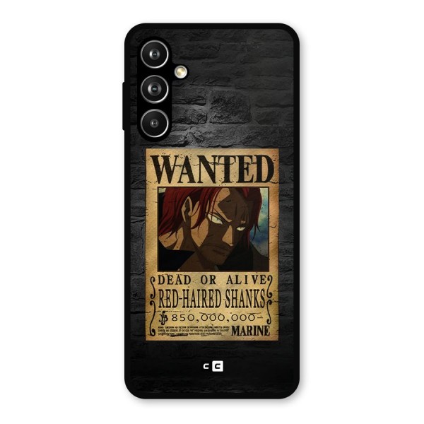 Shanks Wanted Metal Back Case for Galaxy F54