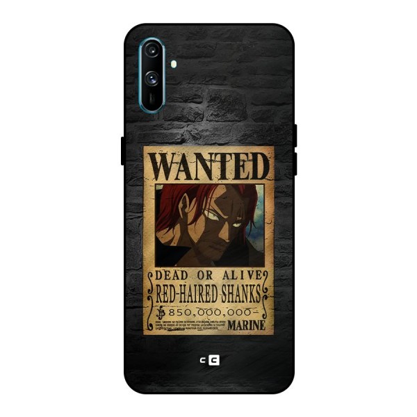 Shanks Wanted Metal Back Case for Realme C3
