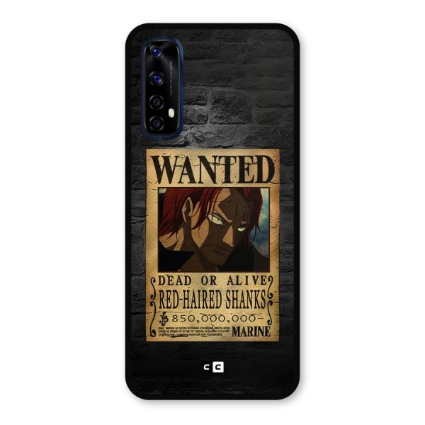 Shanks Wanted Metal Back Case for Realme Narzo 20 Pro