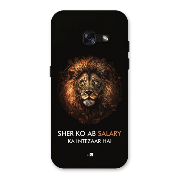 Sher On Salary Back Case for Galaxy A3 (2017)