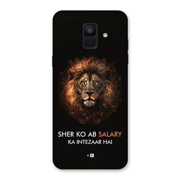 Sher On Salary Back Case for Galaxy A6 (2018)