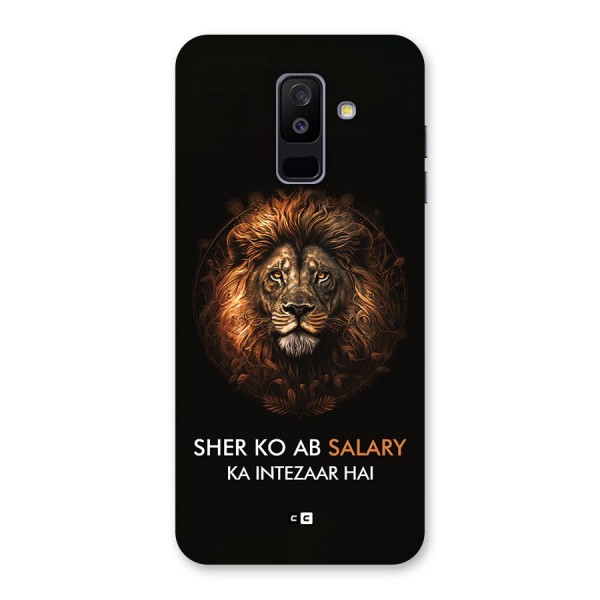Sher On Salary Back Case for Galaxy A6 Plus