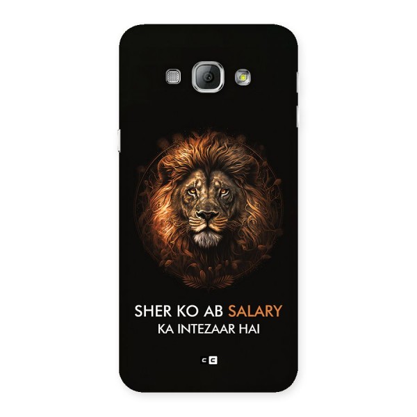 Sher On Salary Back Case for Galaxy A8