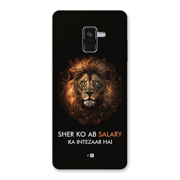 Sher On Salary Back Case for Galaxy A8 Plus