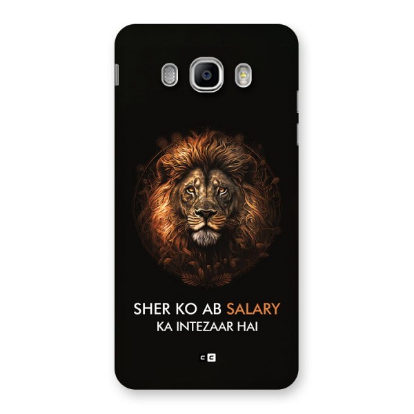 Sher On Salary Back Case for Galaxy J5 2016