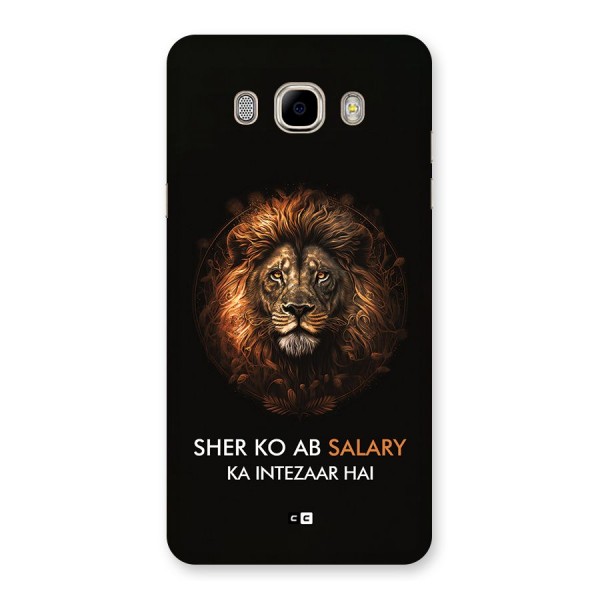 Sher On Salary Back Case for Galaxy J7 2016
