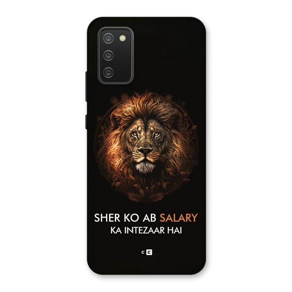 Sher On Salary Back Case for Galaxy M02s