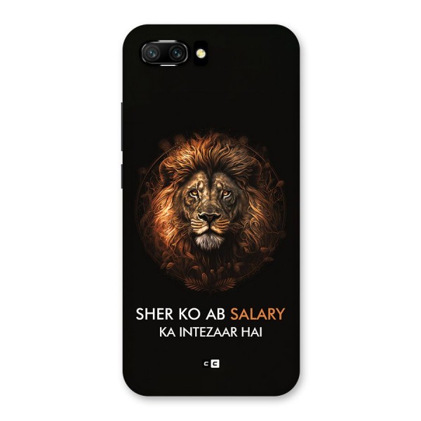 Sher On Salary Back Case for Honor 10
