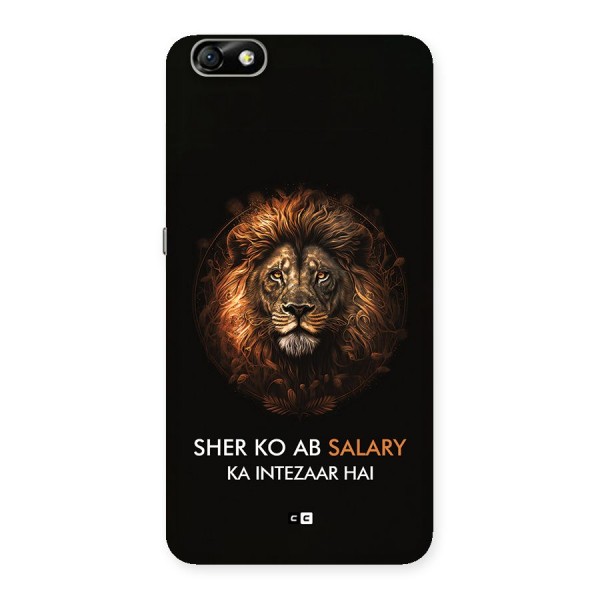 Sher On Salary Back Case for Honor 4X