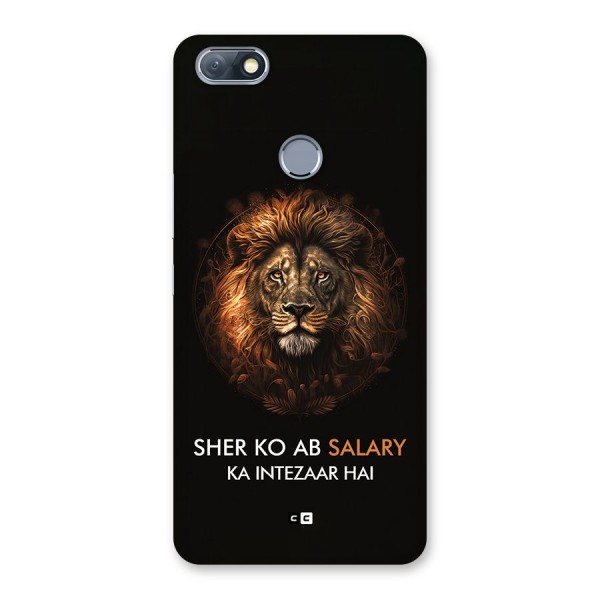 Sher On Salary Back Case for Infinix Note 5