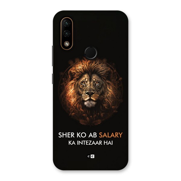 Sher On Salary Back Case for Lenovo A6 Note