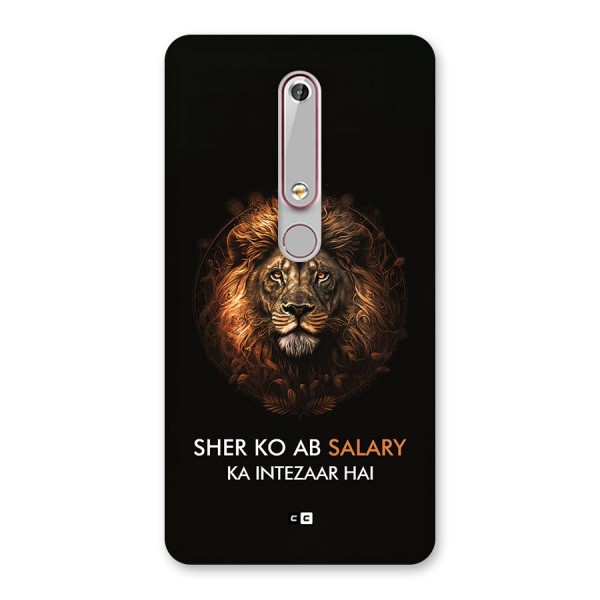 Sher On Salary Back Case for Nokia 6.1