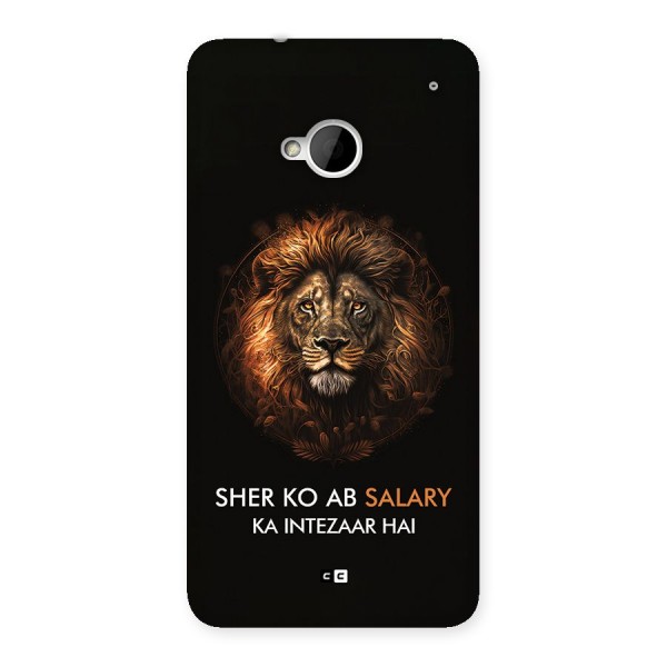 Sher On Salary Back Case for One M7 (Single Sim)