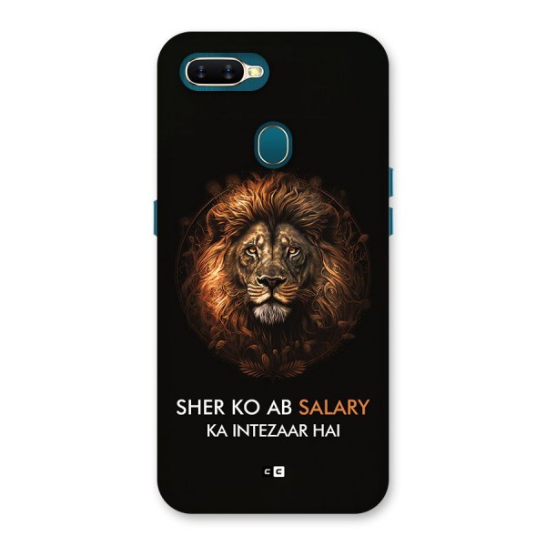 Sher On Salary Back Case for Oppo A12s