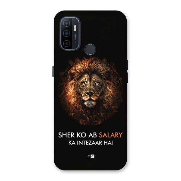 Sher On Salary Back Case for Oppo A32