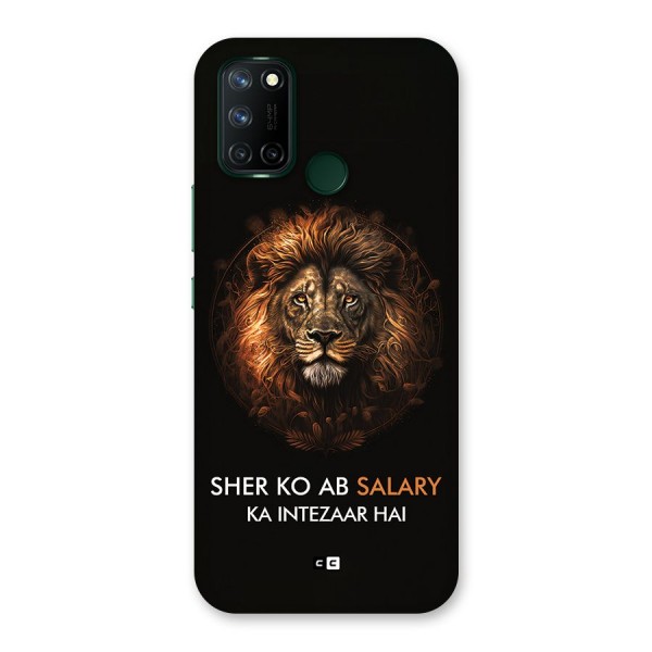 Sher On Salary Back Case for Realme C17